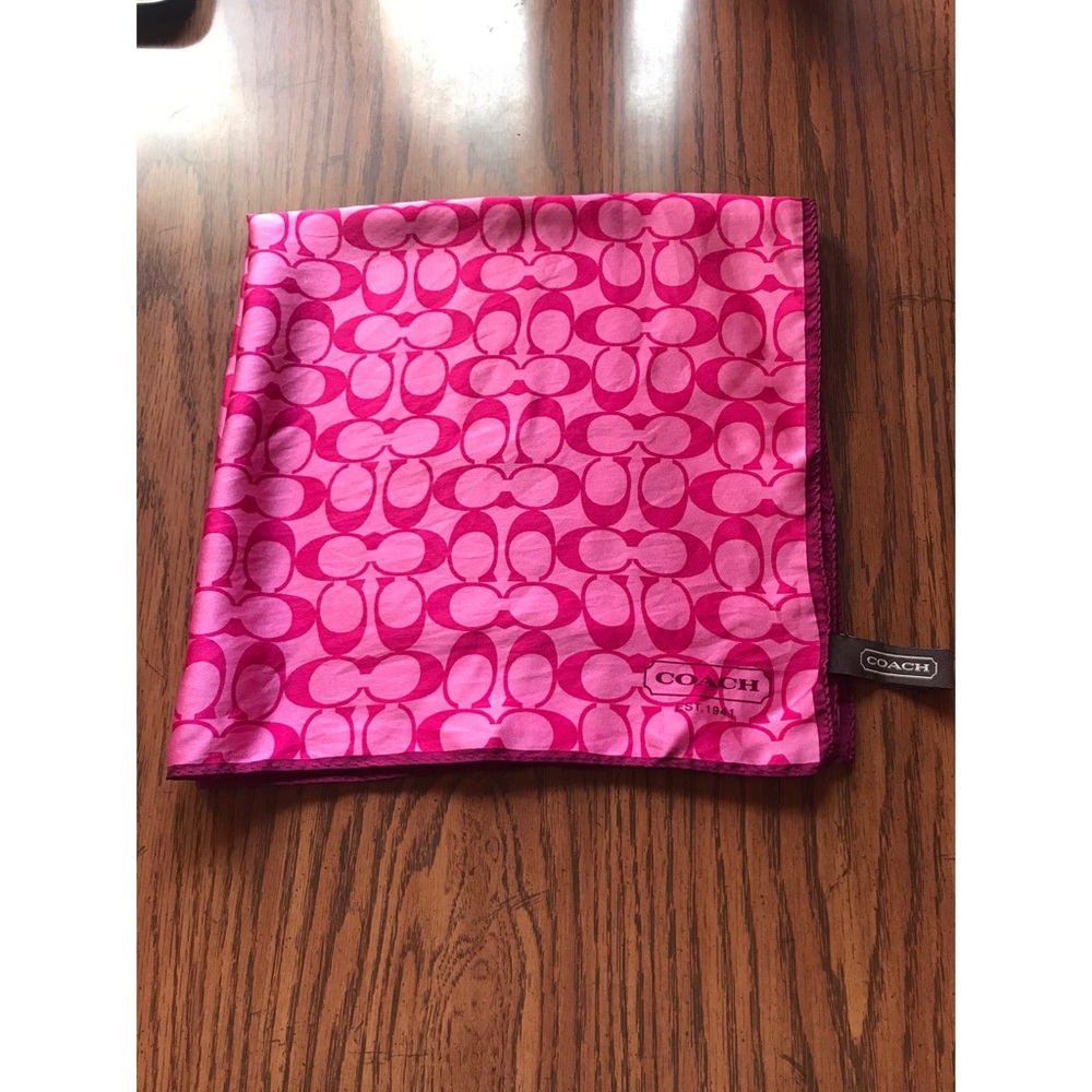 Coach purse scarf